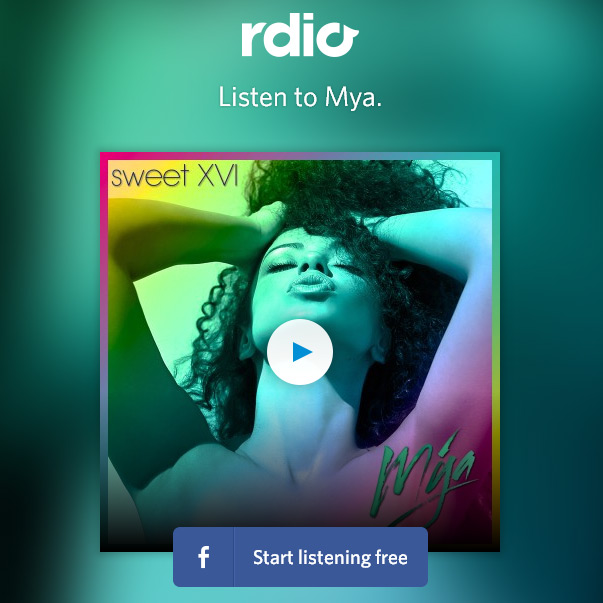 Mya Sweet Xvi Rdio