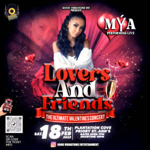 Mya Live at Lovers and Friends at Grizzly's Cove! (Ocho Rios, Jamaica) – Mýa