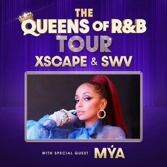 Mya Queens Of R&b Tour Flyer