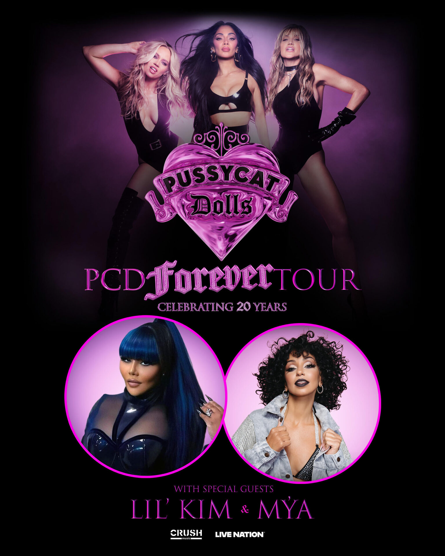 Mya Live at Pussycat Dolls Forever Tour in Palm Desert, CA