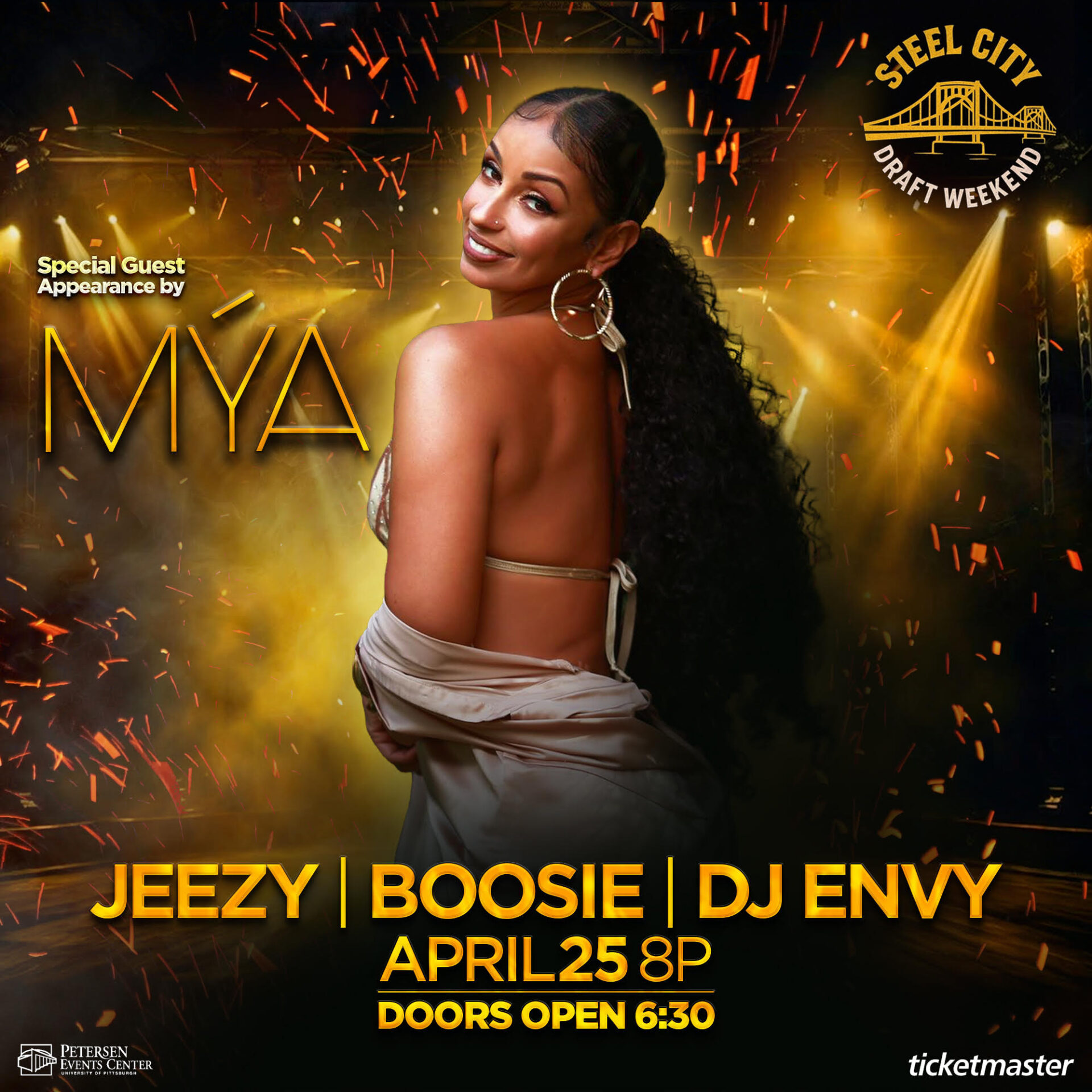 Mya Live at Steel City Draft Weekend Urban Block Party (Pittsburgh, PA)